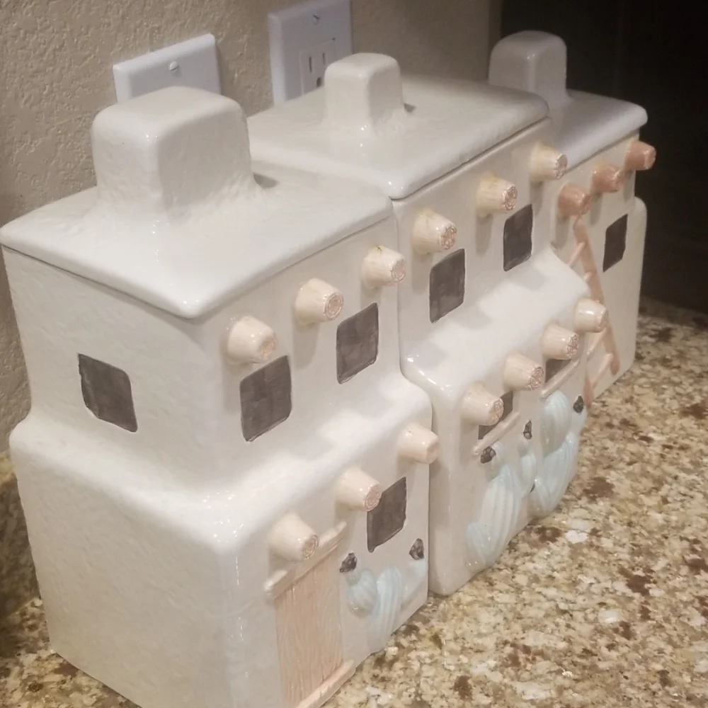 Vintage Cactus Canisters - Picture 2 of 5